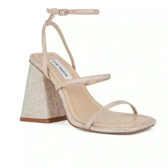 Steve Madden Britani Sandal in Blush Size 8.5 - Picture 1 of 8